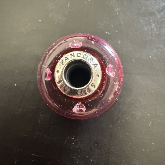 Pandora Purple Glass Charm - Picture 4 of 4